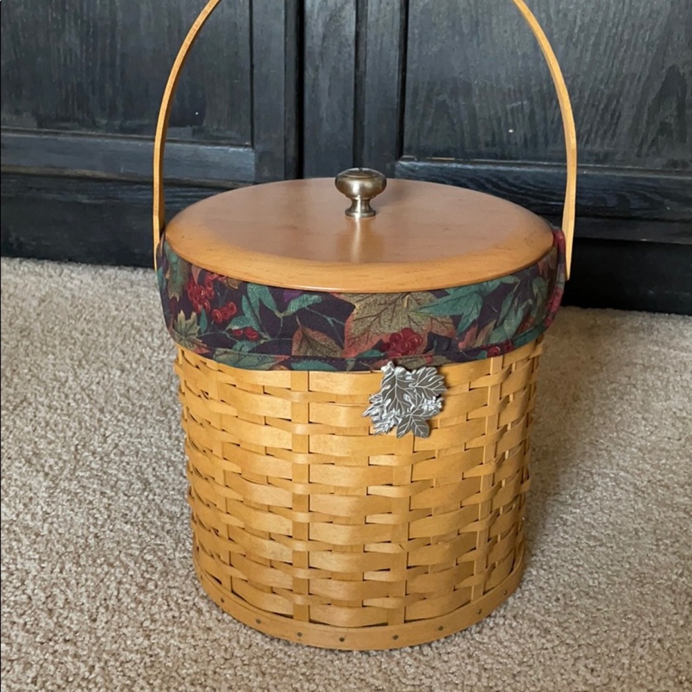 Longaberger 2003 Ice bucket basket